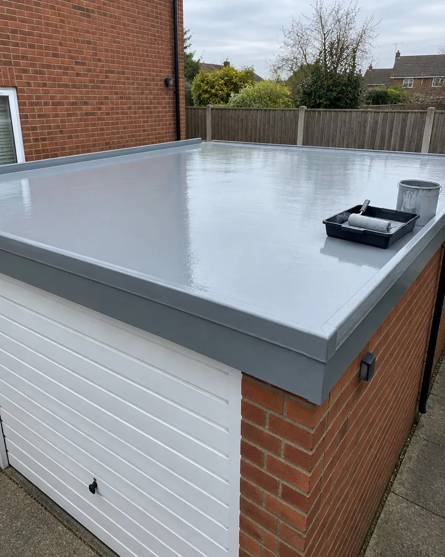 Garage roof replacement in Lostwithiel