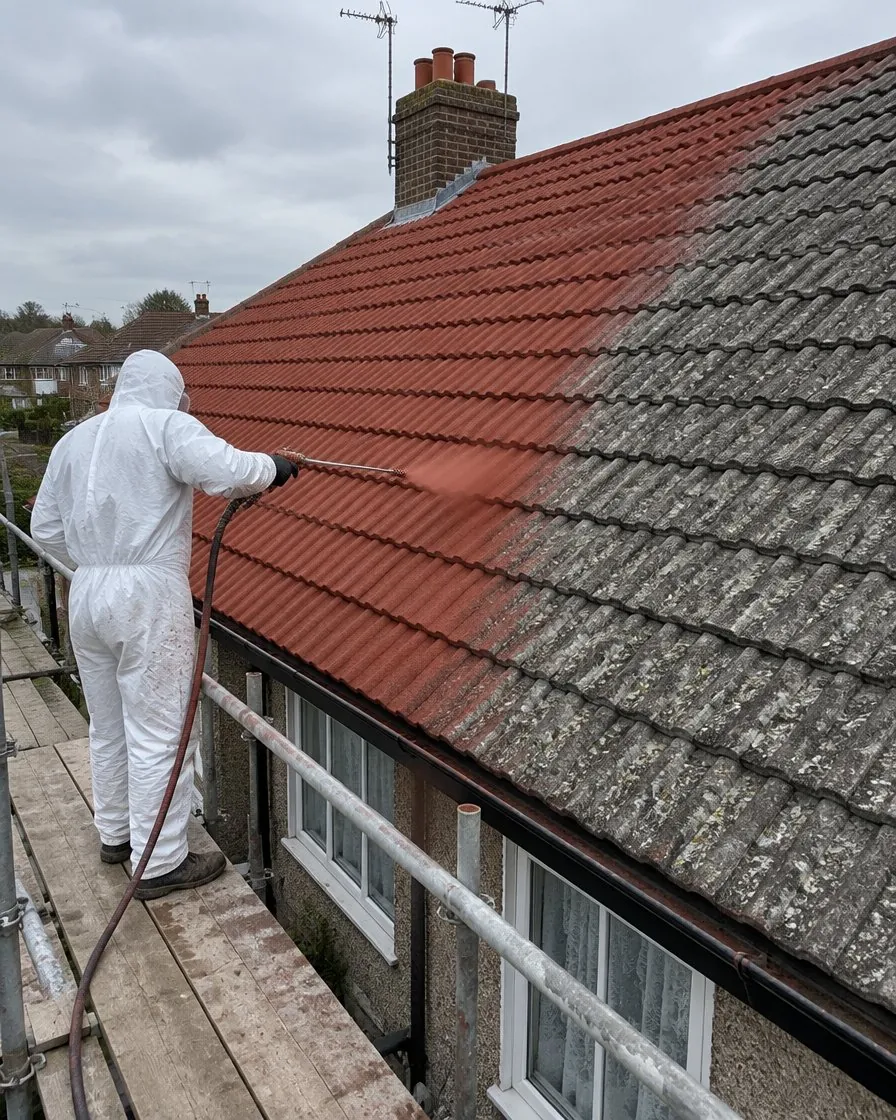 Roof painting and coating in Lostwithiel